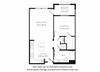A3-W One Bedroom One Bath Floor Plan A3-W One Bedroom One Bath Floor Plan at Blu Harbor by Windsor, 1 Blu Harbor Blvd, Redwood City